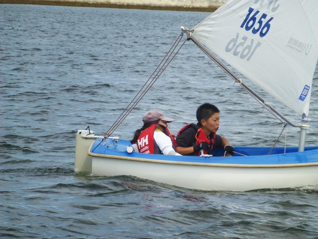 レース中の様子